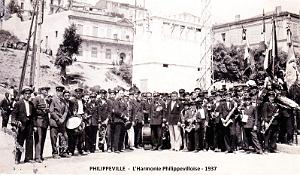 PHILIPPEVILLE - HARMONIE PHILIPPEVILLOISE - 1937